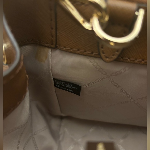 Michael Kors Park Medium Saffiano Leather Satchel - Picture 5 of 6